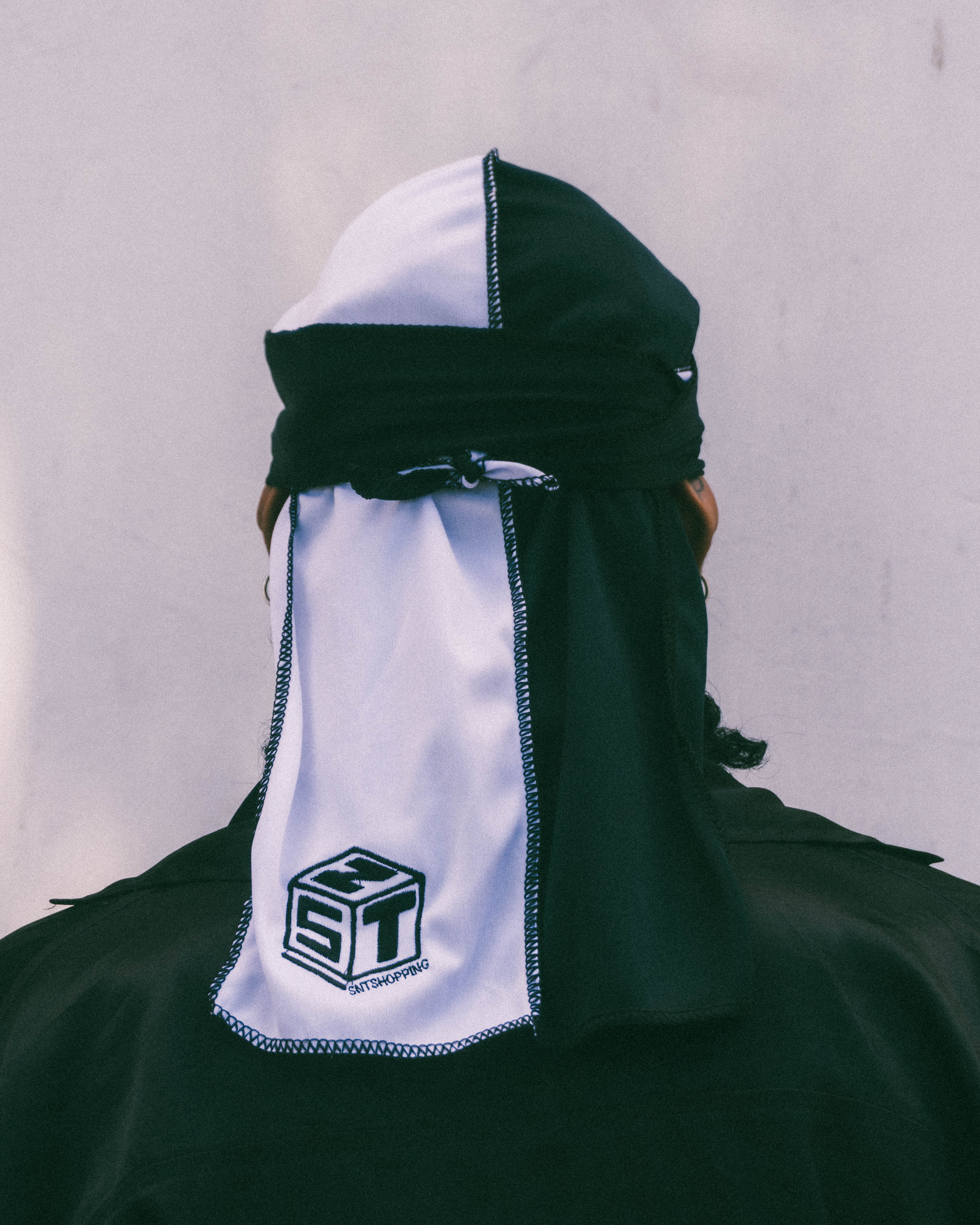 Durag combinado N/B
