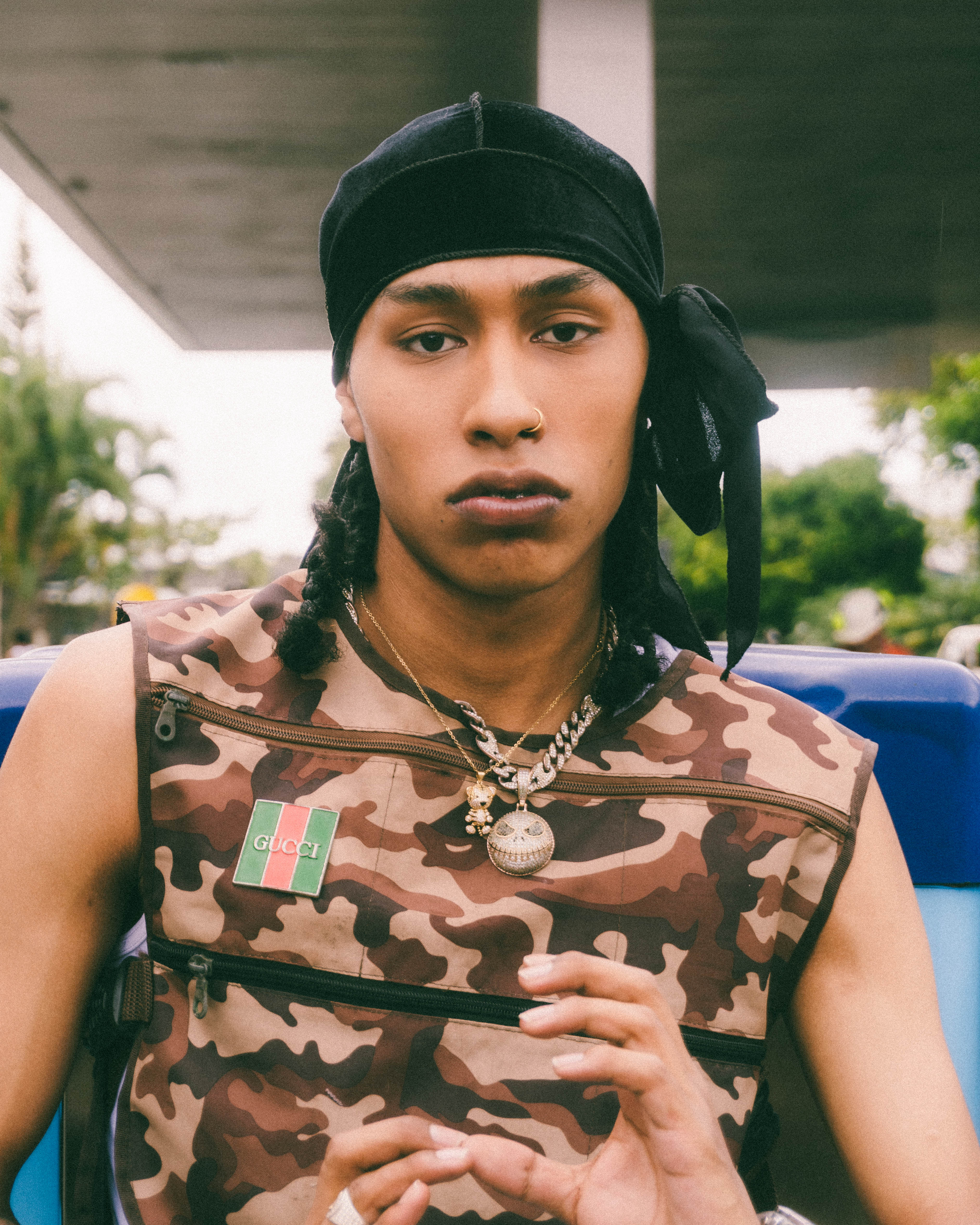 Durag velvet Negro
