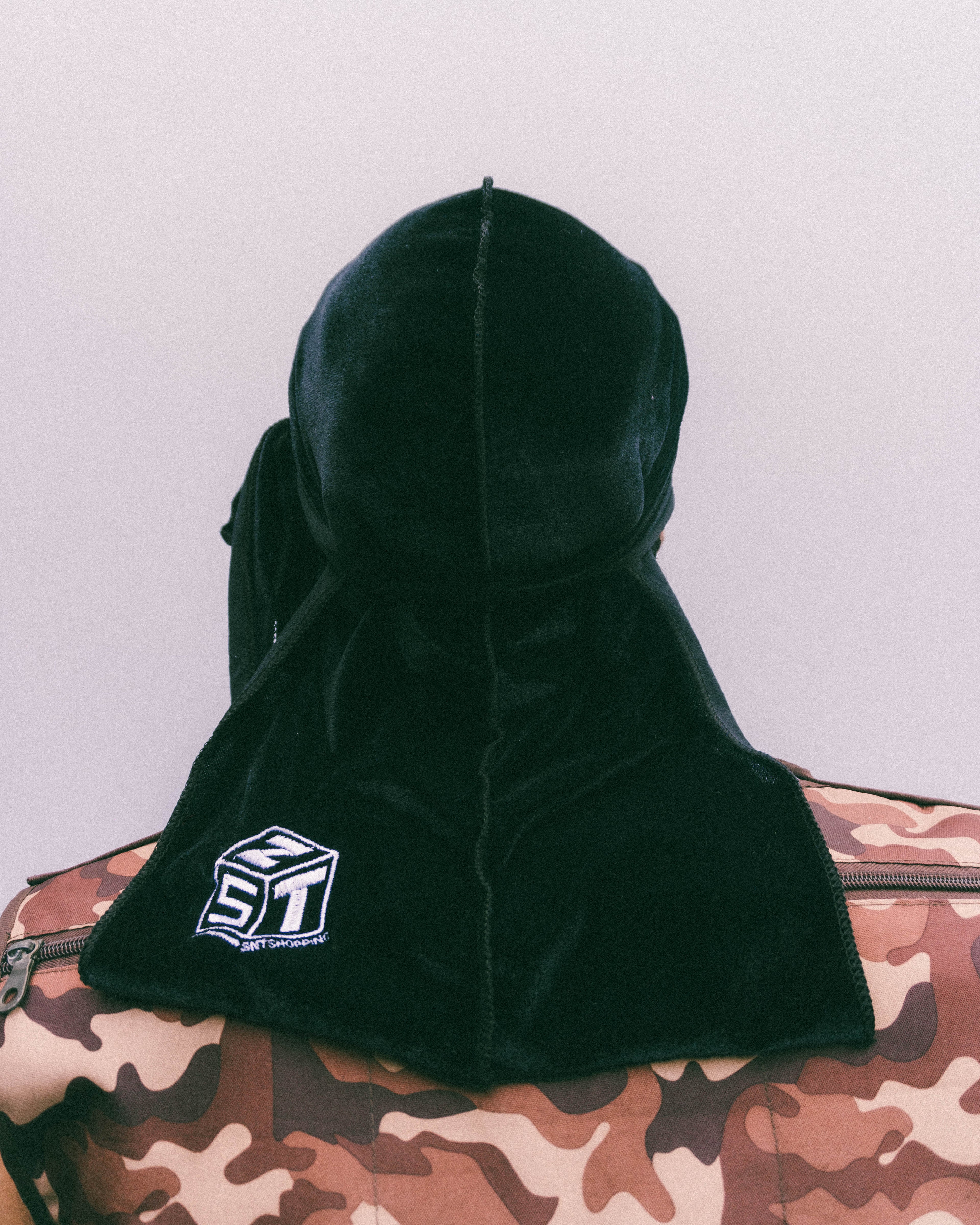 Durag velvet Negro