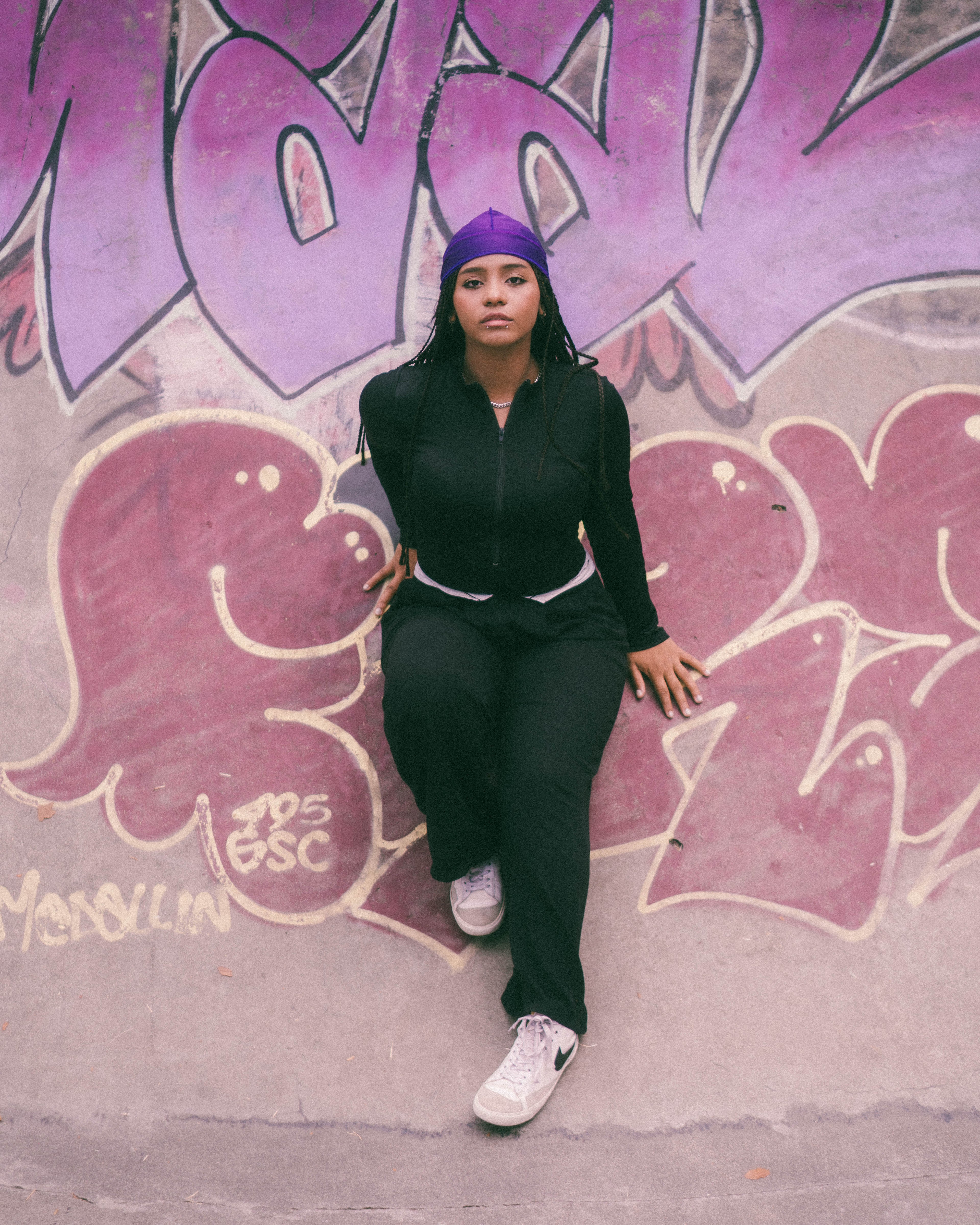 Durag basic morado