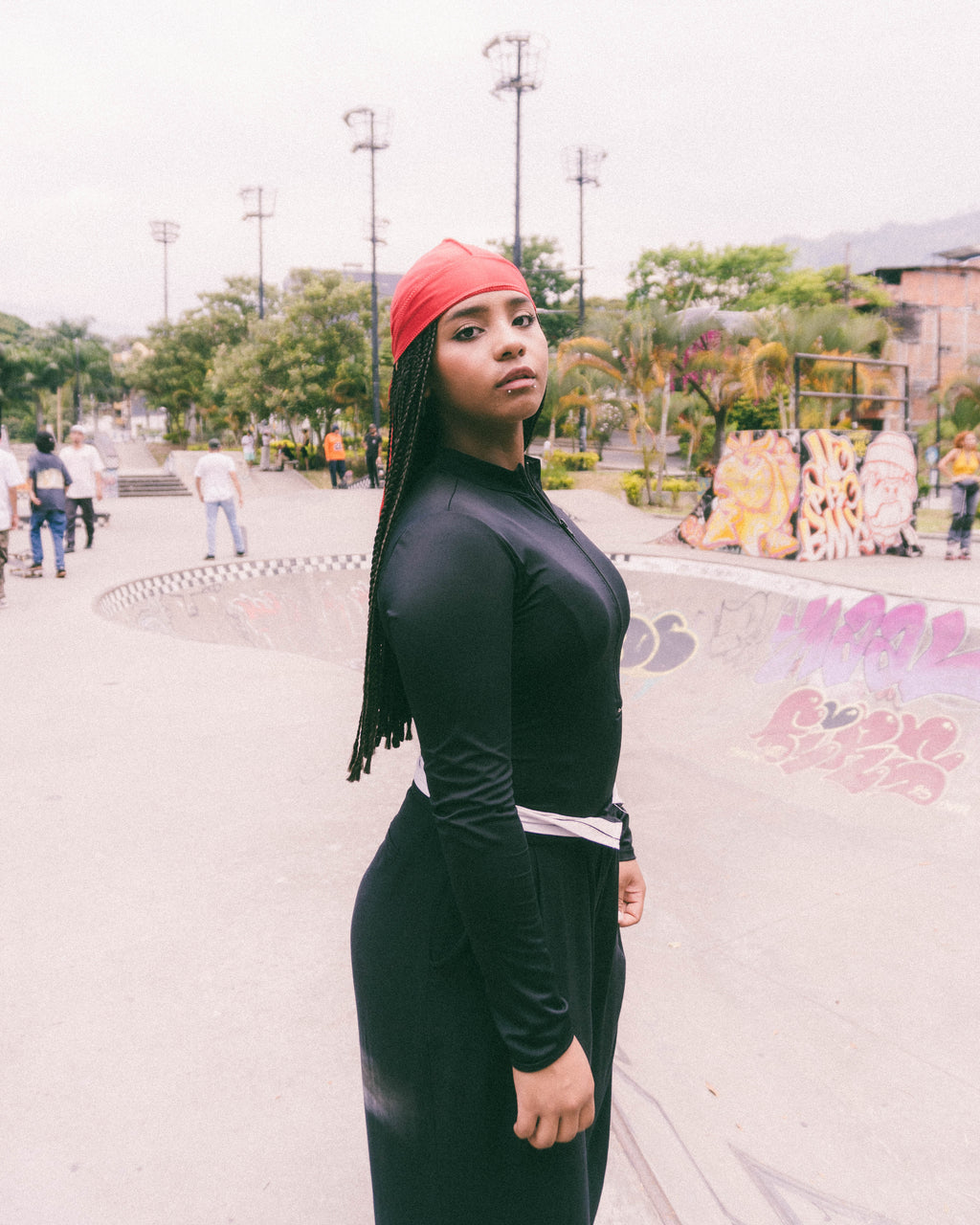 Durag basic rojo