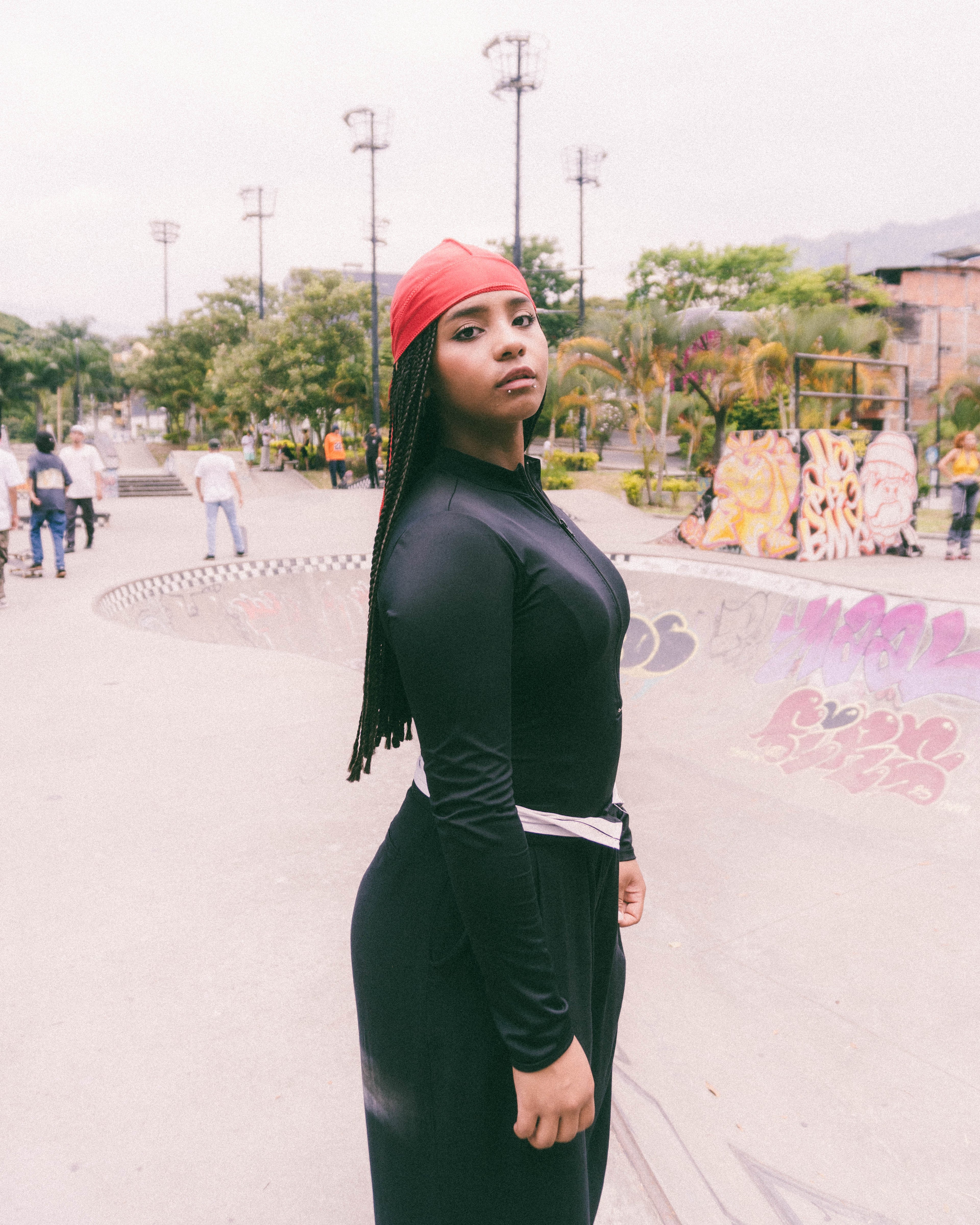 Durag basic rojo