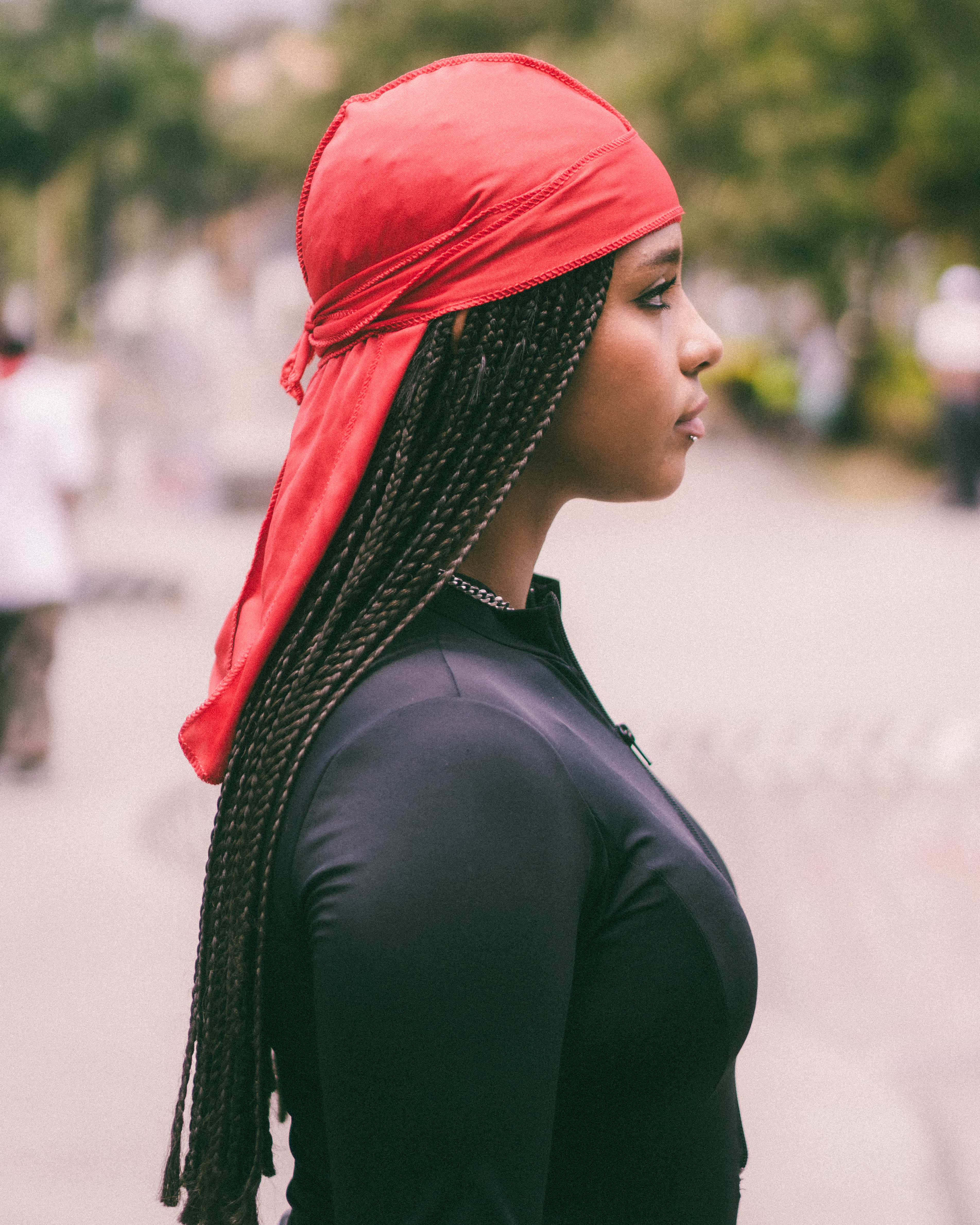 Durag basic rojo
