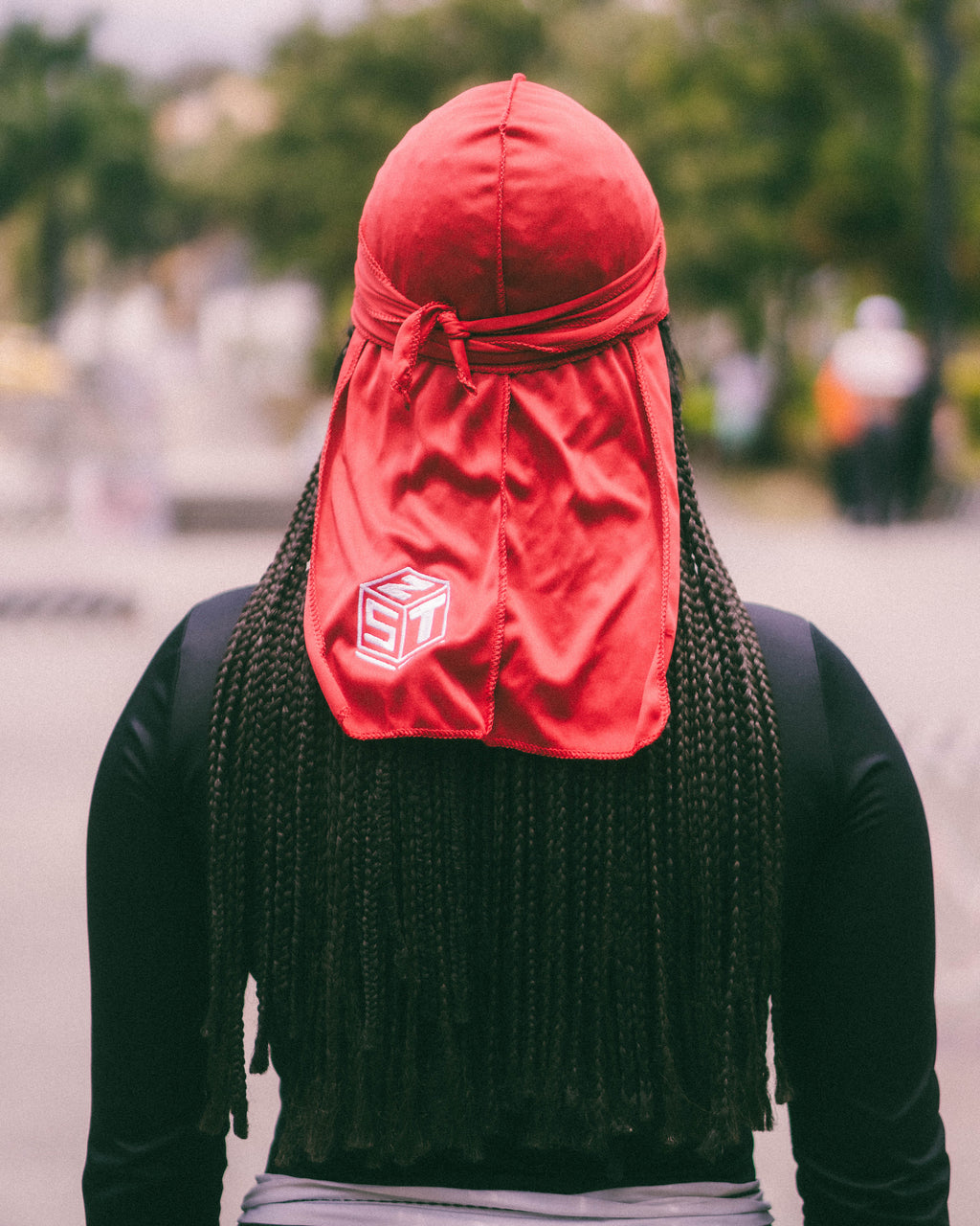 Durag basic rojo