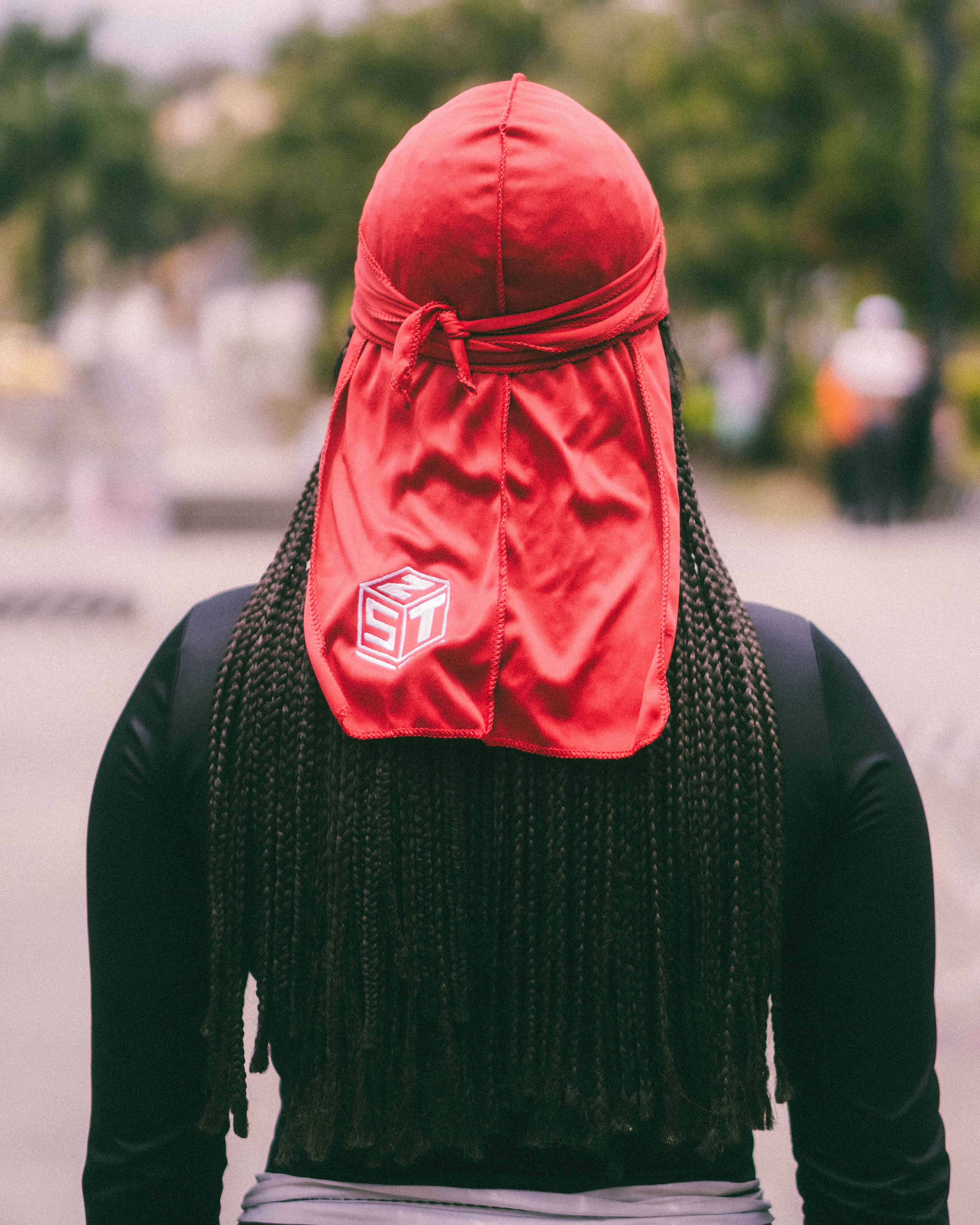 Durag basic rojo